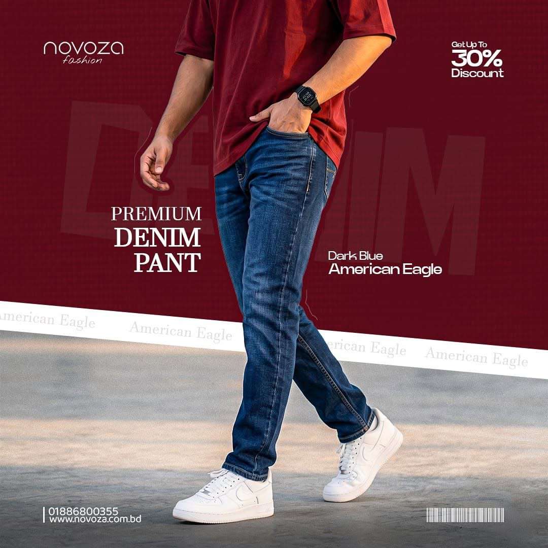 Premium Denim Pant Dark BlueAmerican Eagle