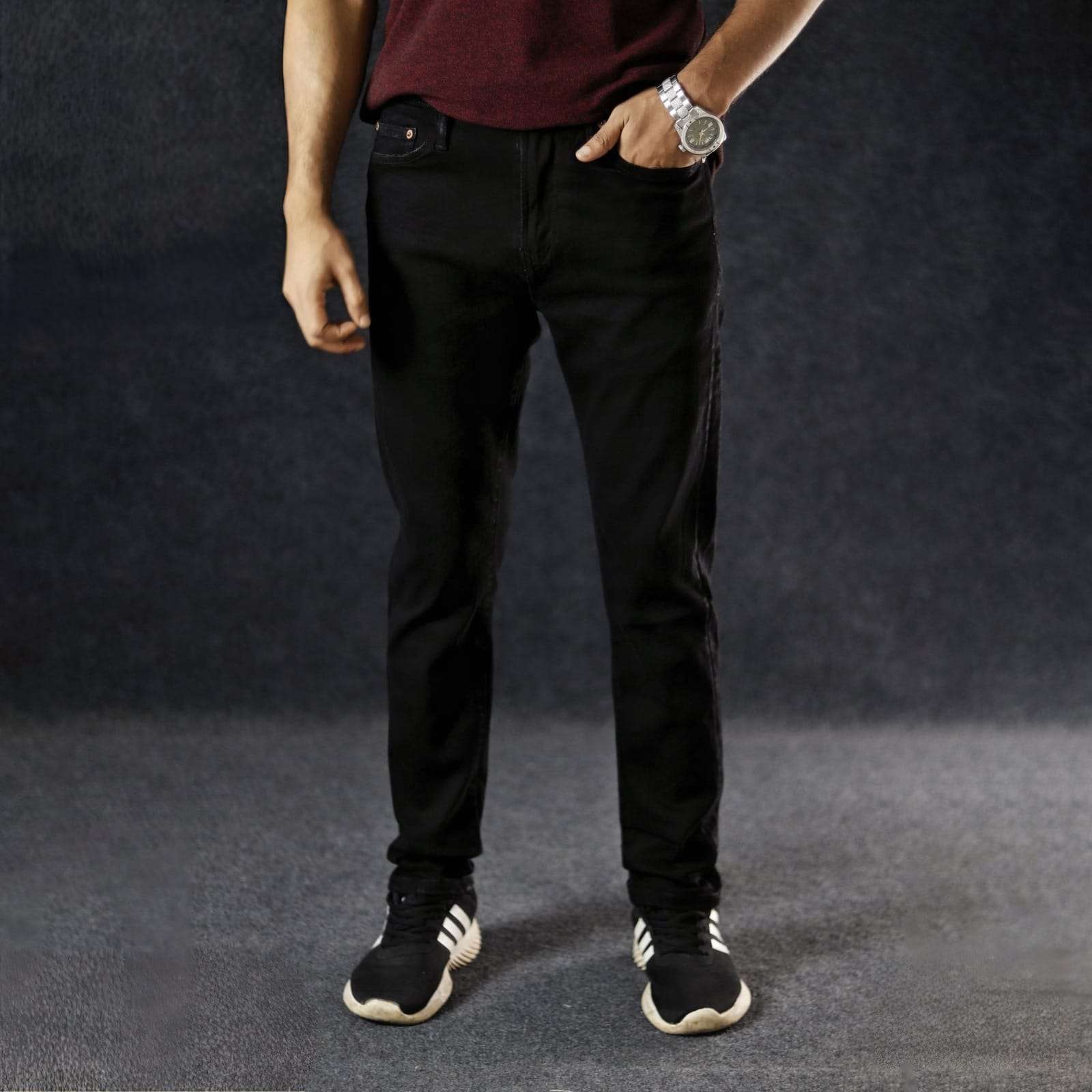 Premium Denim Pant Black American Eagle