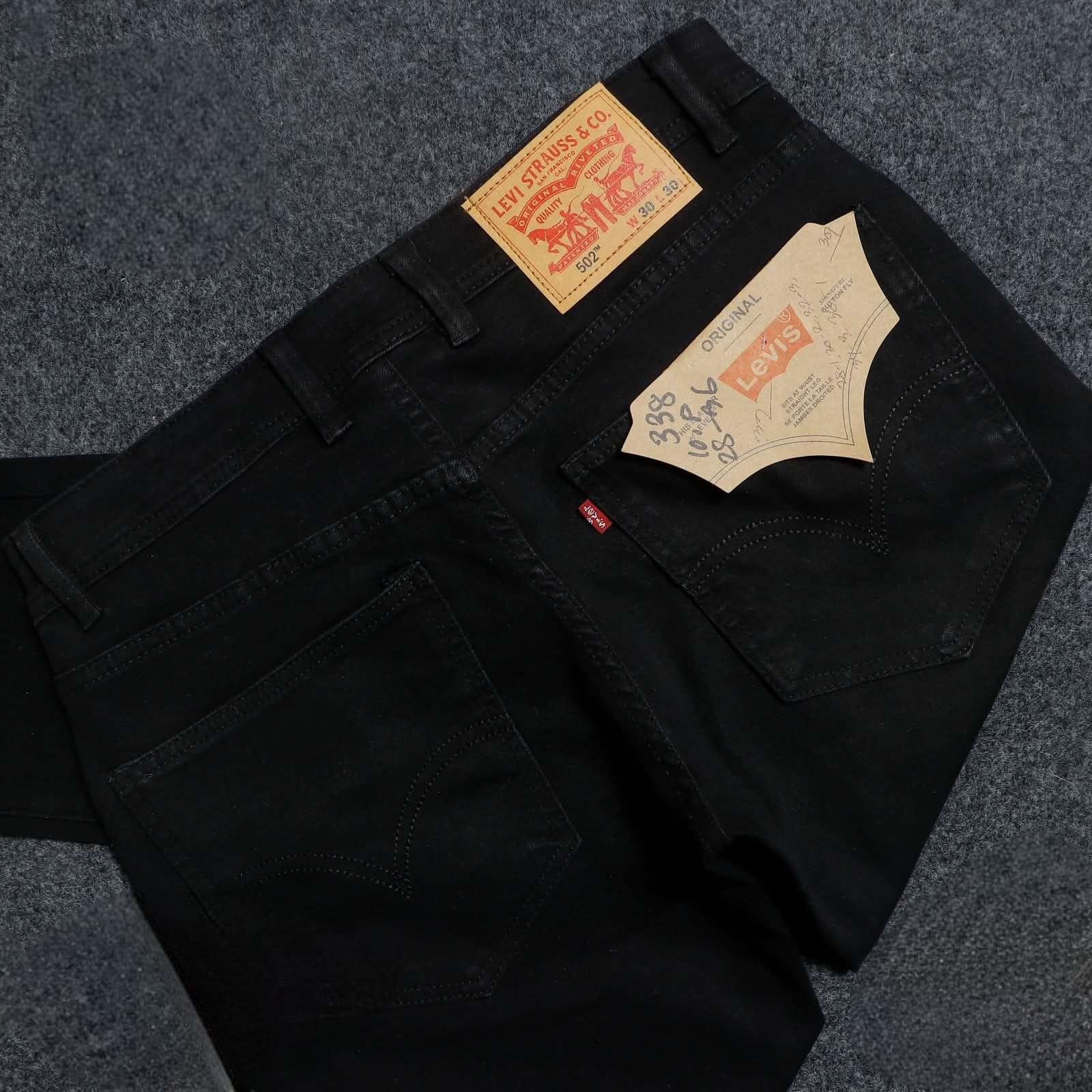 Premium Denim Pant Black Livis